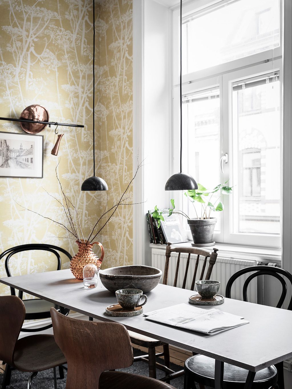 Hyvällä maulla suunniteltu pohjoismainen keittiö 